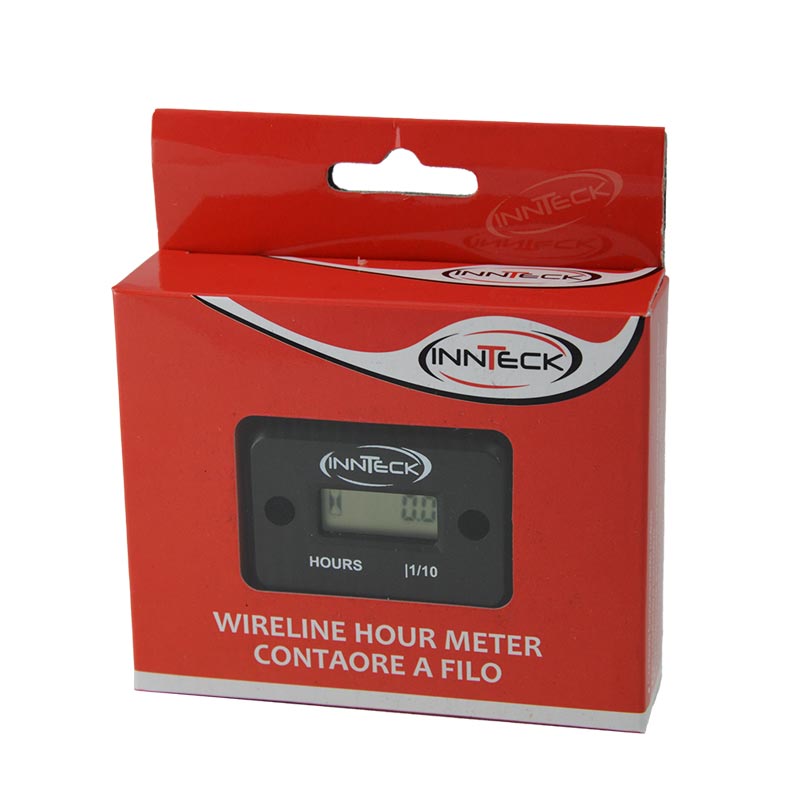 INNTECK WIRED HOUR METER - BLACK