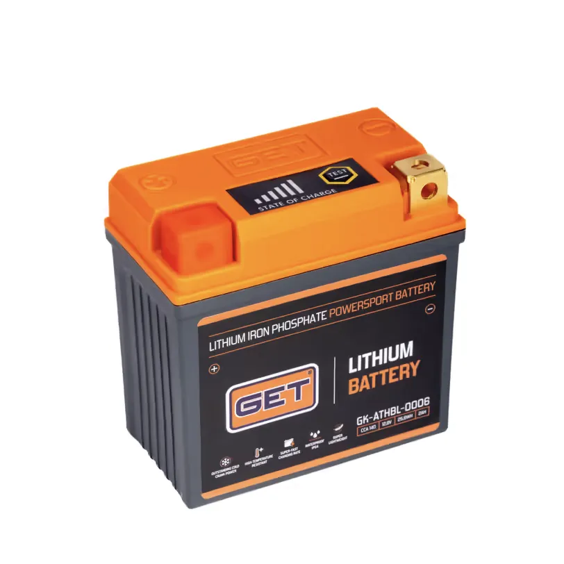 Lithium Battery GET for Dirt Bikes 2 Ah - 140 A CCA