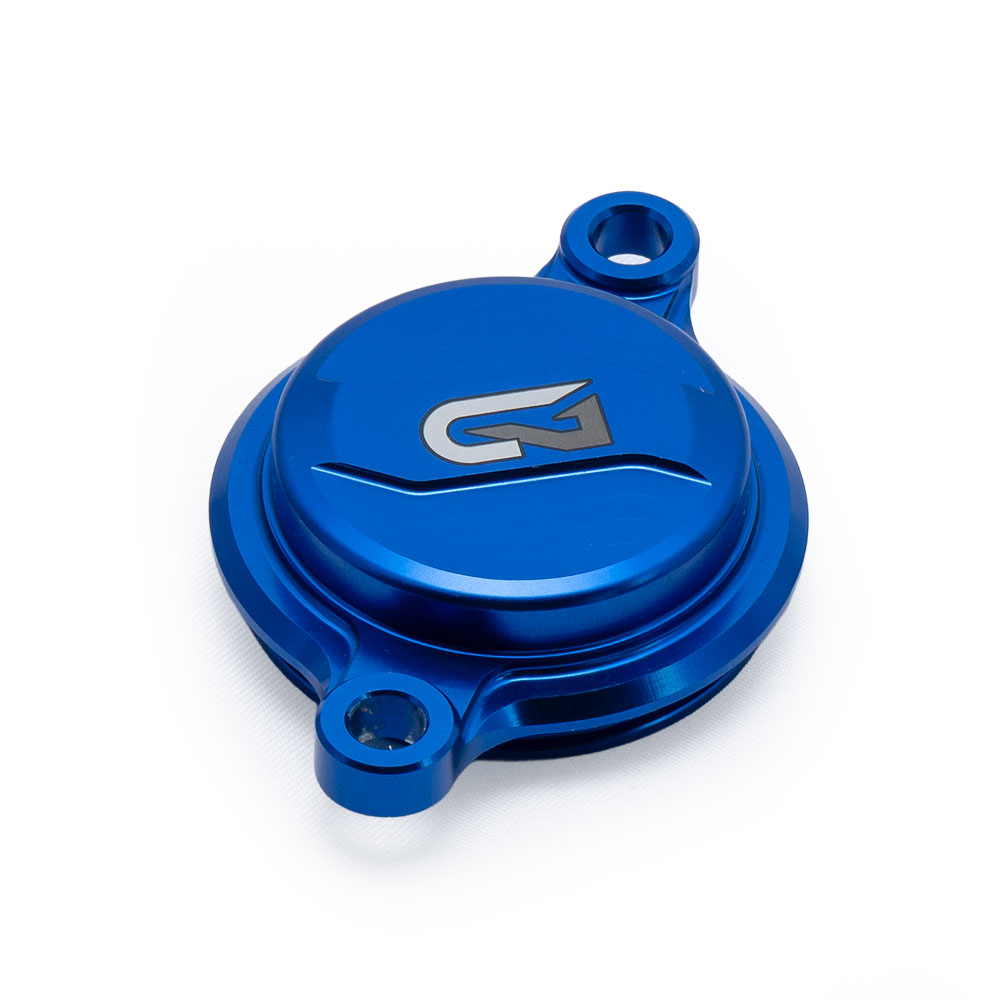 Geco Oil Filter Cap - BLUE - 2017-2025 Husqvarna FC / FE / FS 250-501